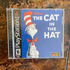 Dr. Seuss The Cat in the Hat Sony Game - Blue Cover